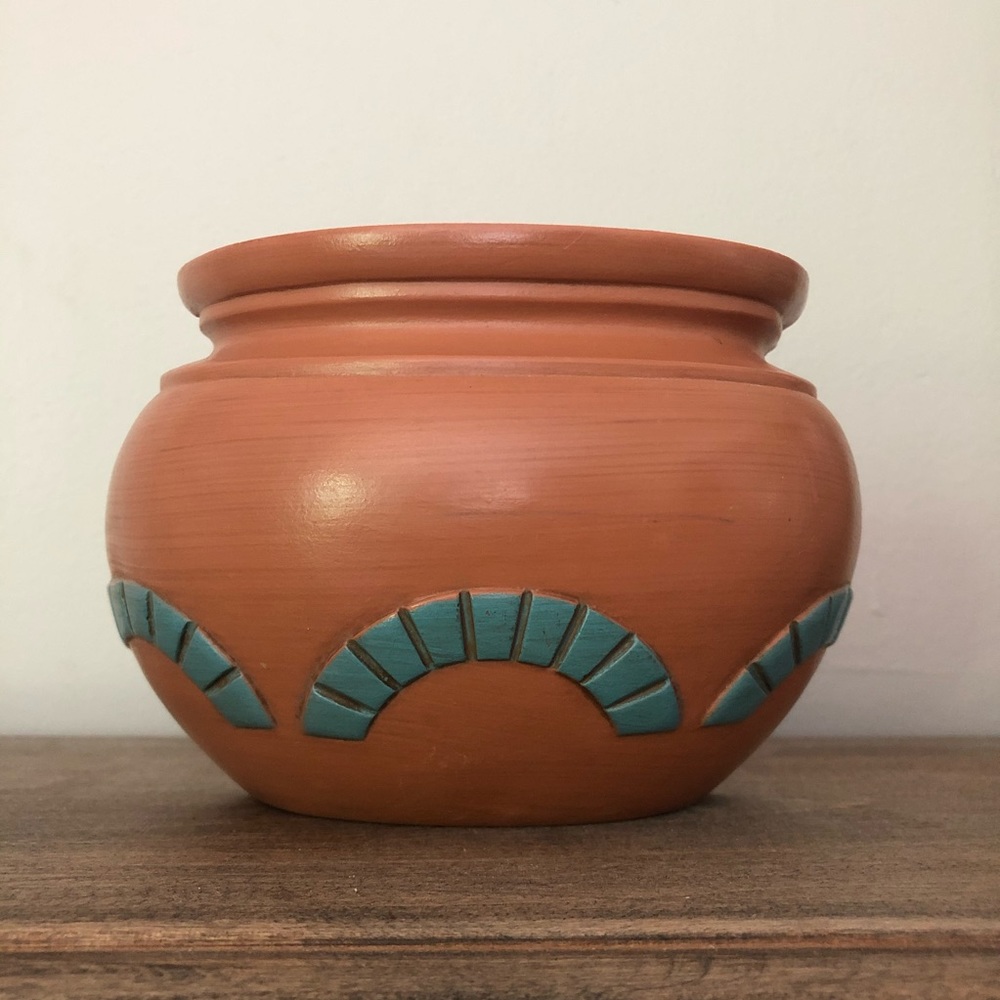 Vintage southwestern style wall planter